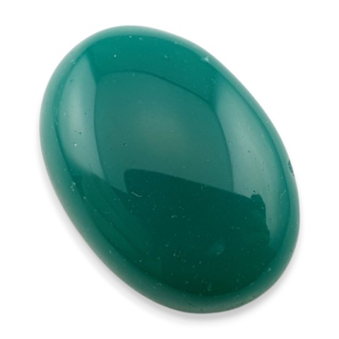 Onyks zielony kaboszon 23x16 mm nr 138