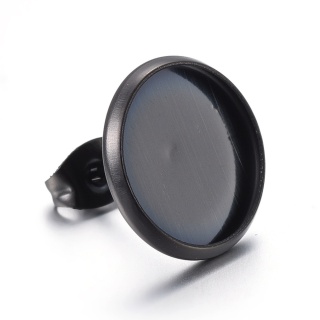 Sztyfty baza kaboszonu 12 mm stal szlachetna 2 szt kolor czarny powłoka IP