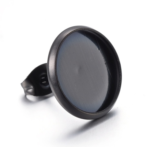 Sztyfty baza kaboszonu 12 mm stal szlachetna 2 szt kolor czarny powłoka IP