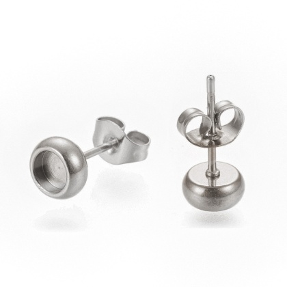 Sztyfty baza kaboszonu 4 mm stal szlachetna 2 szt