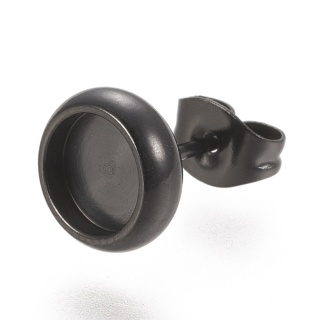 Sztyfty baza kaboszonu 6 mm stal szlachetna 2 szt kolor czarny powłoka IP