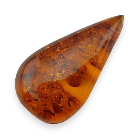 Brusztyn bałtycki kaboszon 29x16 mm nr A395