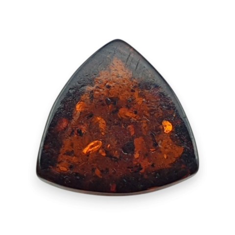 Bursztyn bałtycki kaboszon 10x10 mm nr A581