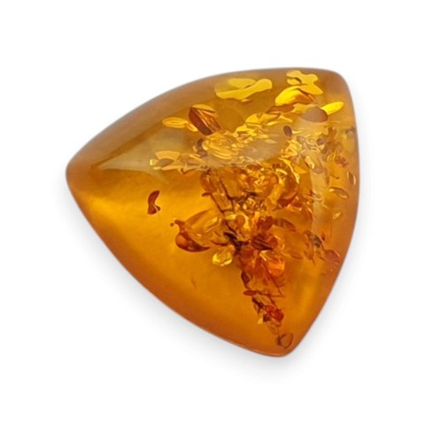 Bursztyn bałtycki kaboszon 10x10 mm nr A586