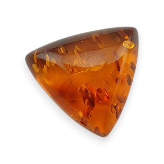 Bursztyn bałtycki kaboszon 11x11 mm nr A565