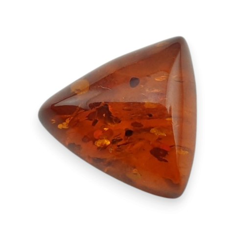 Bursztyn bałtycki kaboszon 11x11 mm nr A567