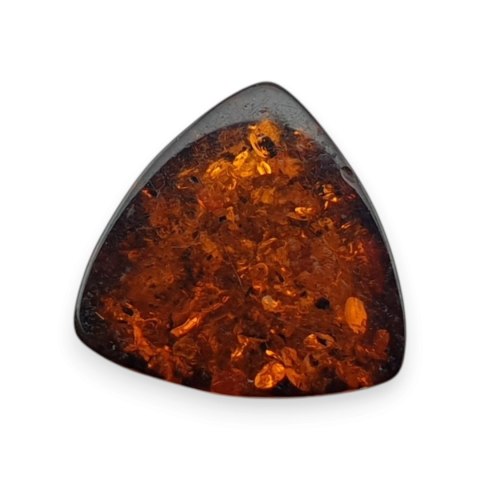 Bursztyn bałtycki kaboszon 11x11 mm nr A595
