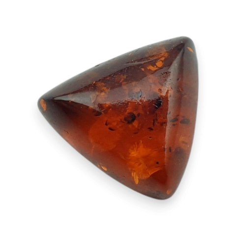 Bursztyn bałtycki kaboszon 11x11 mm nr A603