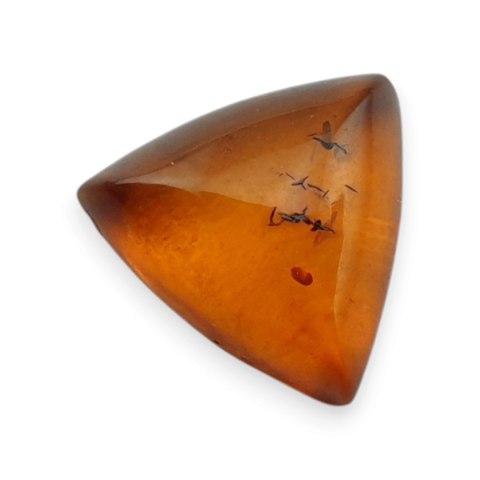 Bursztyn bałtycki kaboszon 11x11 mm nr A614