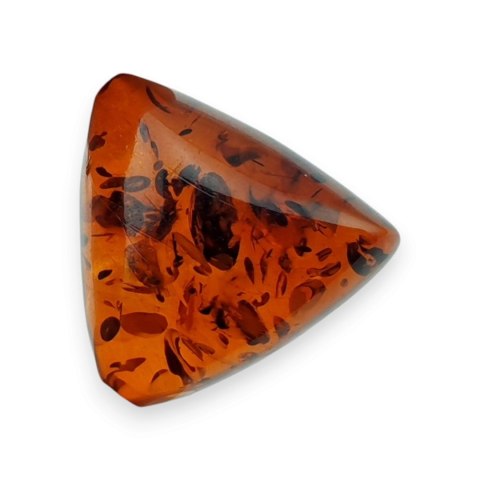 Bursztyn bałtycki kaboszon 11x11 mm nr A616