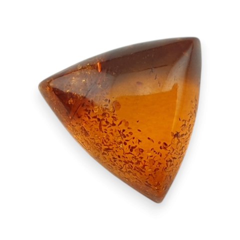 Bursztyn bałtycki kaboszon 11x11 mm nr A617