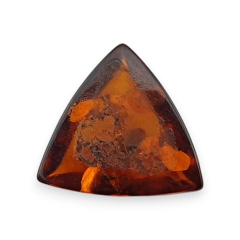 Bursztyn bałtycki kaboszon 11x11 mm nr A620