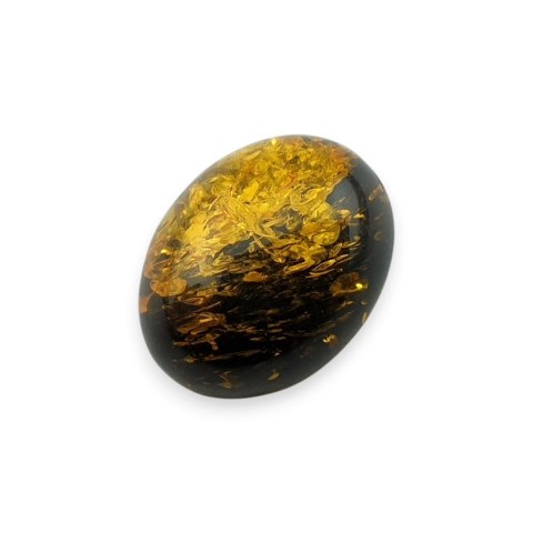 Bursztyn bałtycki kaboszon 13x10 mm nr A664