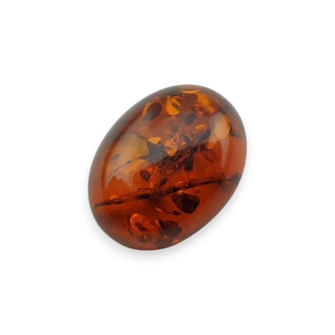 Bursztyn bałtycki kaboszon 13x10 mm nr A665