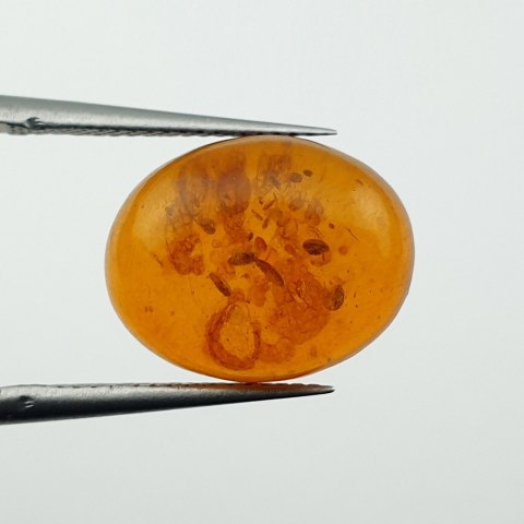 Bursztyn bałtycki kaboszon 13x11 mm nr A654