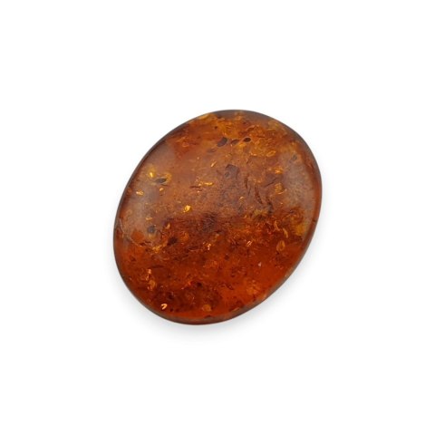 Bursztyn bałtycki kaboszon 13x11 mm nr A655