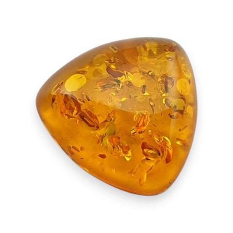 Bursztyn bałtycki kaboszon 14x14 mm nr A530