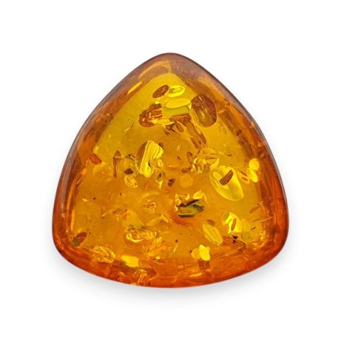 Bursztyn bałtycki kaboszon 14x14 mm nr A530