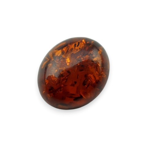 Bursztyn bałtycki kaboszon 12x10 mm nr A707