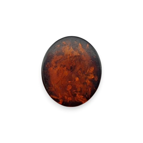 Bursztyn bałtycki kaboszon 12x10 mm nr A707