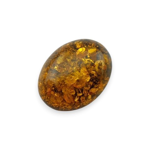 Bursztyn bałtycki kaboszon 13x10 mm nr A814