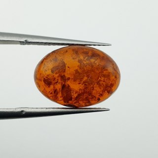 Bursztyn bałtycki kaboszon 13x10 mm nr A874