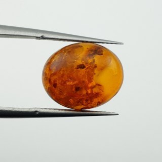 Bursztyn bałtycki kaboszon 13x11 mm nr A729