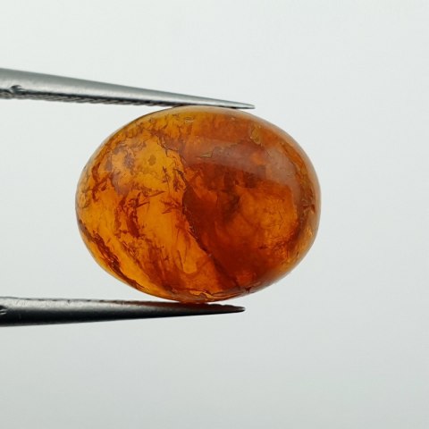 Bursztyn bałtycki kaboszon 13x11 mm nr A916