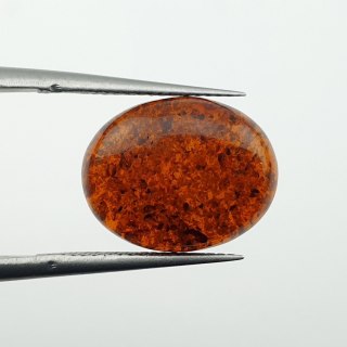 Bursztyn bałtycki kaboszon 14x11 mm nr A892