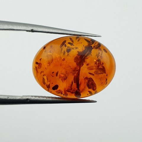 Bursztyn bałtycki kaboszon 16x12 mm nr A848