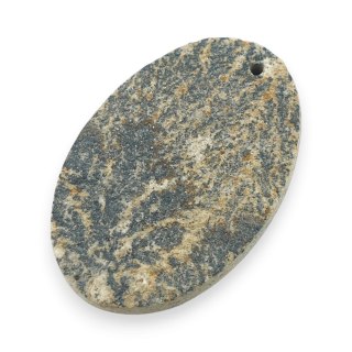 Dendryt psylomelanu kaboszon z dziurką 41x26 mm nr 2