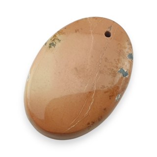 Jaspis maligano kaboszon z dziurką 26x18 mm nr 34