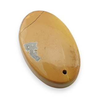 Jaspis maligano kaboszon z dziurką 28x18 mm nr 9