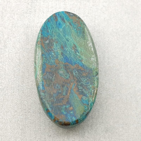 Chryzokola z azurytem kaboszon 35x19 mm nr 172