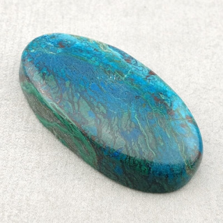 Chryzokola z azurytem kaboszon 39x21 mm nr 171