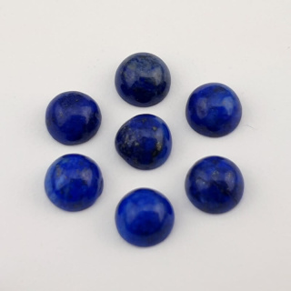 Lapis lazuli kaboszon fi 8 mm 1 szt