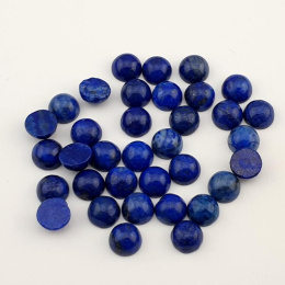 Lapis lazuli kaboszon fi 8 mm 1 szt