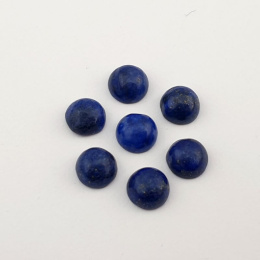 Lapis lazuli kaboszon fi 6 mm 1 szt