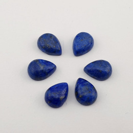 Lapis lazuli kaboszon łezka 8x6 mm 1 szt