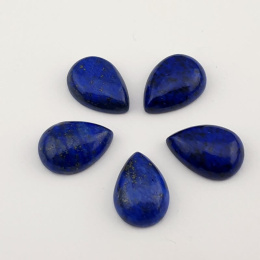 Lapis lazuli kaboszon łezka 14x10 mm 1 szt