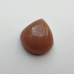 Kamień księżycowy brzoskwiniowy kaboszon 19x18 mm nr 13