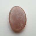 Kamień księżycowy brzoskwiniowy kaboszon 25x17 mm nr 1