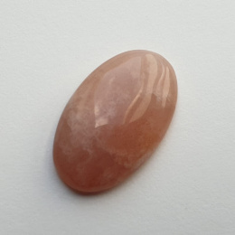 Kamień księżycowy brzoskwiniowy kaboszon 27x16 mm nr 25