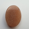 Kamień księżycowy brzoskwiniowy kaboszon 28x20 mm nr 21