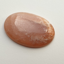 Kamień księżycowy brzoskwiniowy kaboszon 33x21 mm nr 20