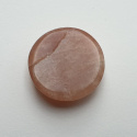 Kamień księżycowy brzoskwiniowy kaboszon fi 22 mm nr 3