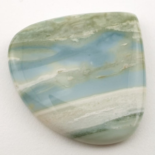 Saturn chalcedon kaboszon 35x37 mm nr 33