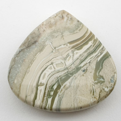 Saturn chalcedon kaboszon 36x36 mm nr 32