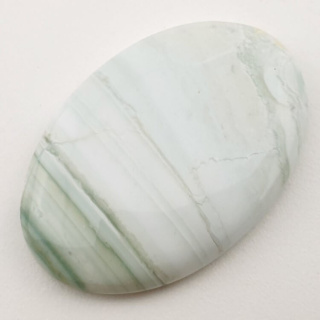 Saturn chalcedon kaboszon 42x28 mm nr 25