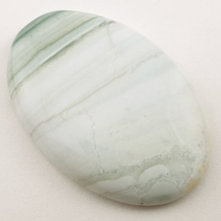 Saturn chalcedon kaboszon 42x28 mm nr 25